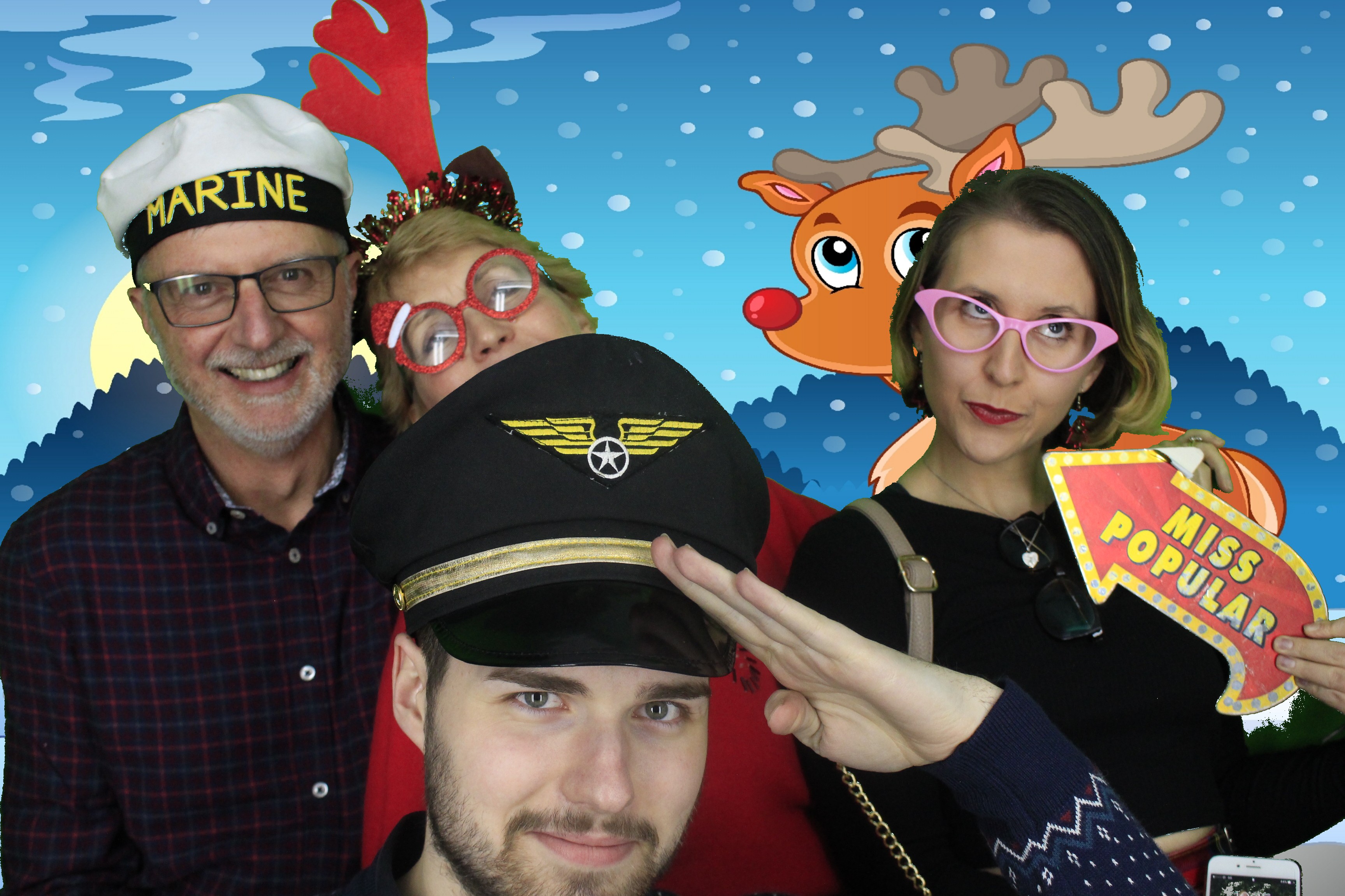 HMS Warrior Christmas Party | View more photos from the event at gallery.myphotoboothexperience.co.uk/u/MyPhotoBoothExperienceLtd/HMS-Warrior-Christmas-Party-0